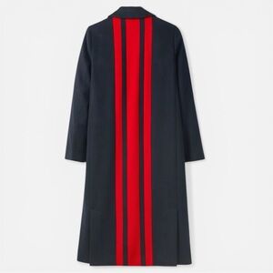 BODEN Ashridge Colourblock Striped Wool Coat Size 4R